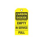 Cylinder Tags - Carbon Dioxide Sign